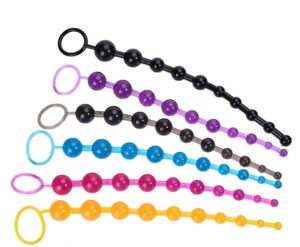 JP2004 Bolitas Anales Anal plug bead anal plug g point crystal fun pull bead anal plug tail ball bead muebles sexuales productos para adultos